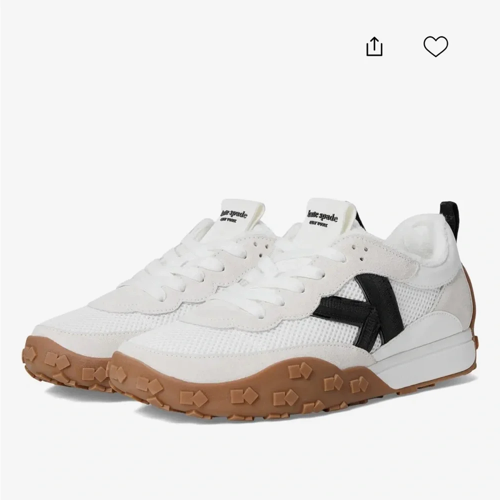 Kate Spade Cream and Black Casual Sneakers - Picture 2 of 12